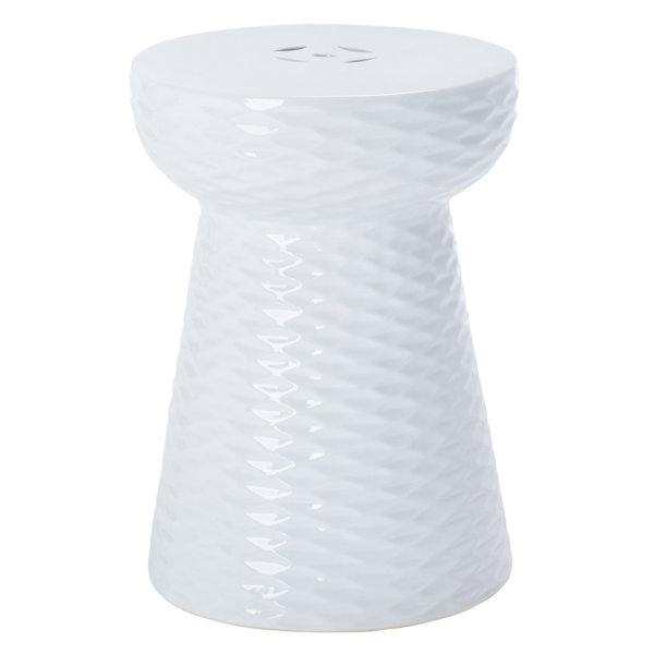 Verne Ceramic Accent Stool & Reviews Birch Lane